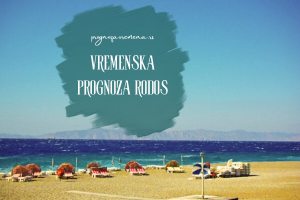 Prognoza vremena Rodos