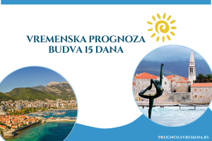 budva vremenska prognoza 15 dana